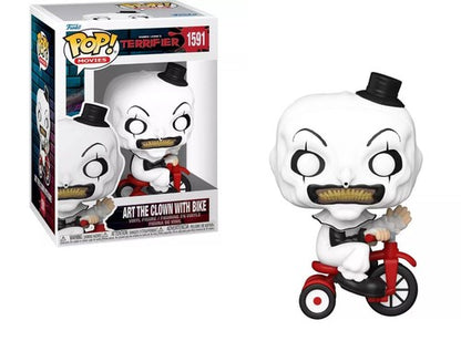 Funko POP! Movies: Terrifier - Art The Clown with Bike image 0