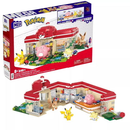MEGA Pokémon Building Toys Set Forest Pokémon Center image 0