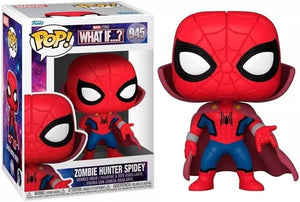 Funko Pop! Marvel: What If...? Zombie Hunter Spidey image 0