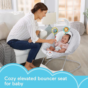 Fisher-Price Deluxe Bouncer Soothing Baby Seat image 1