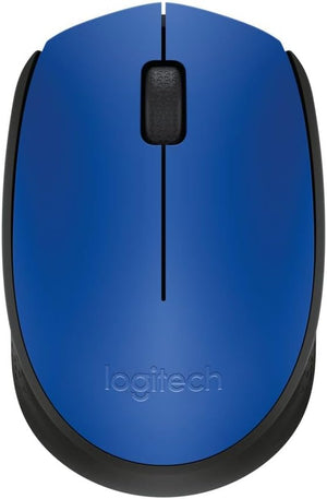 M170 Ambidextrous RF Wireless Mouse - Mouse (Ambidextrous, RF Wireless, Black, Blue)