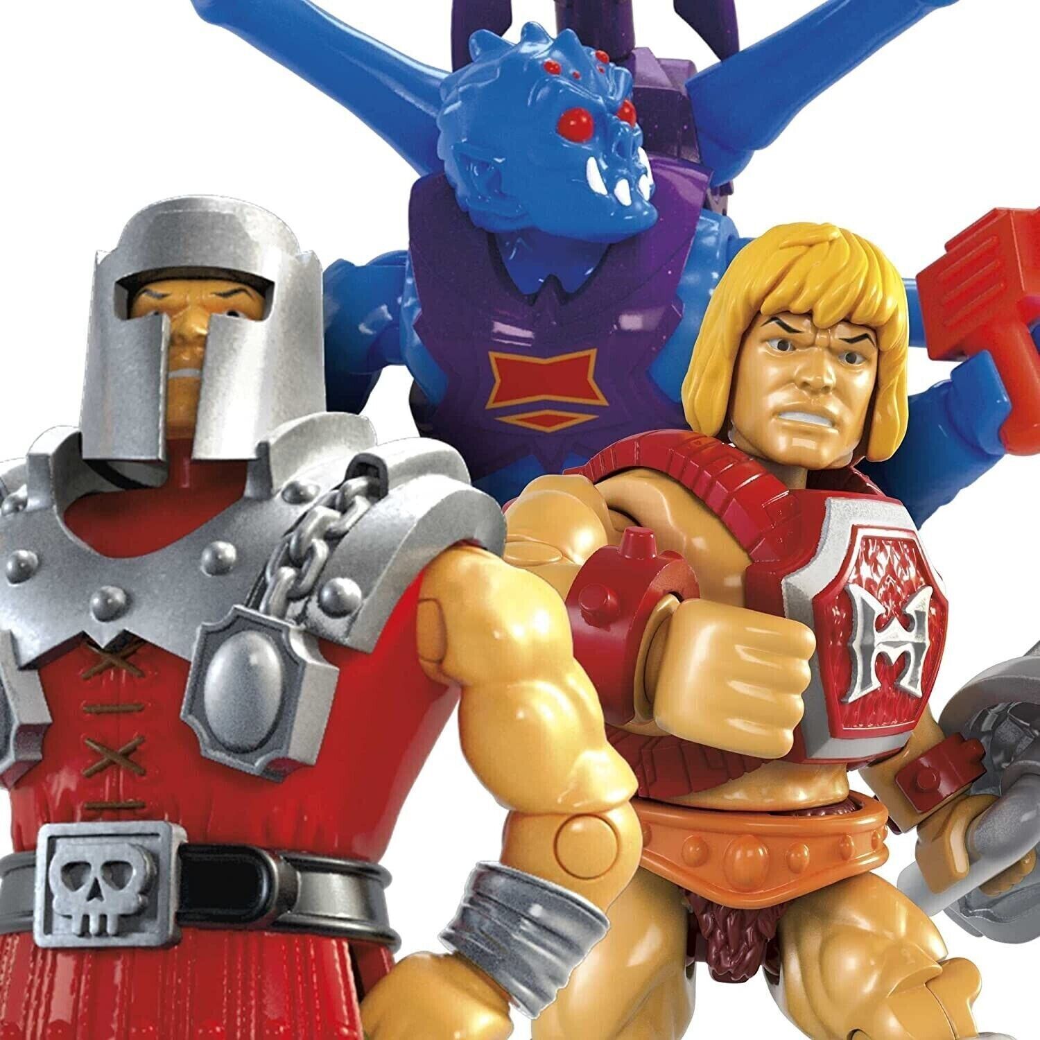 MEGA MOTU Superhero Snake Mountain Toy Building Set image 4