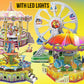 3-D Puzzle Building Set Ferris Wheel W/Lights, Sound image 4