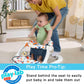 Portable Baby Chair, Darling Dots Sit-Me-Up Floor Seat with Bpa-Free Teether & Clacker, Newborn Development Toy