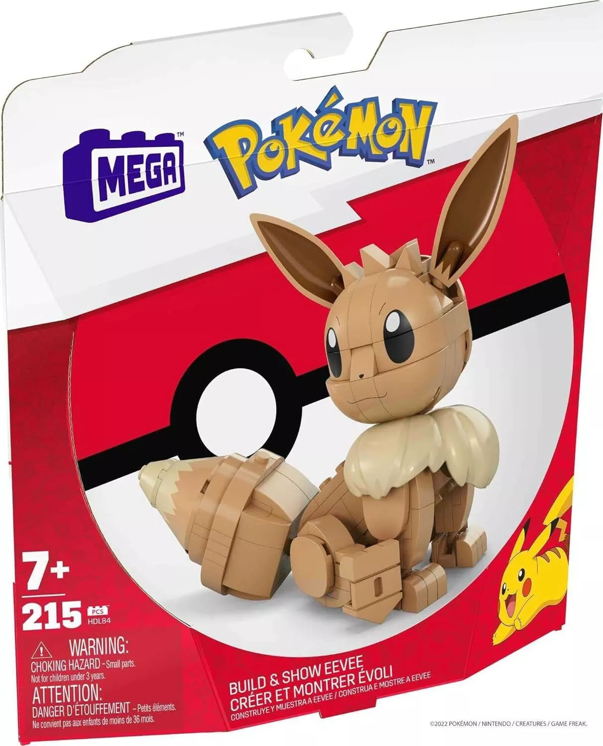 Mega Pokémon Building Toys Set Build & Show Eevee image 5