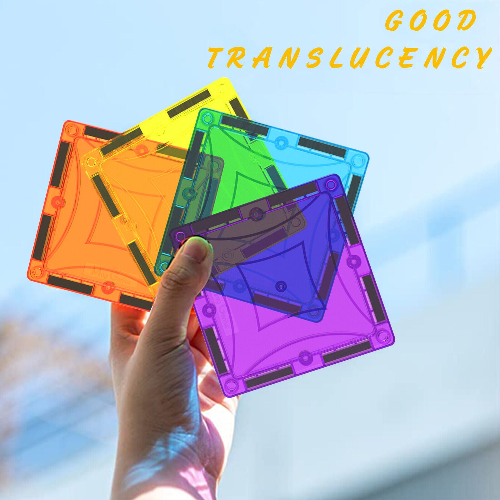 Magnet Tiles Magnetic Building Blocks 32 Pc Gift Set image 3