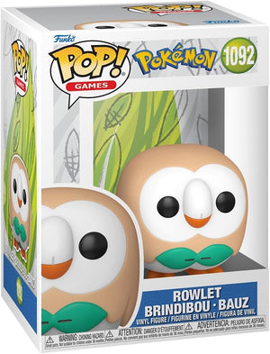 Pop! Games: Pokemon - Rowlet - Collectable Vinyl Figure - Gift Idea - Official Merchandise - Toys for Kids & Adults - Games Fans - Model Figure for Collectors and Display