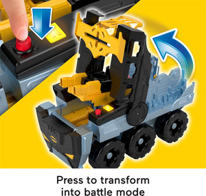 Imaginext DC Super Friends Batman Toy Transforming Bat-Tank with Lights Sounds & Figure for Pretend Play Kids Ages 3+ Years