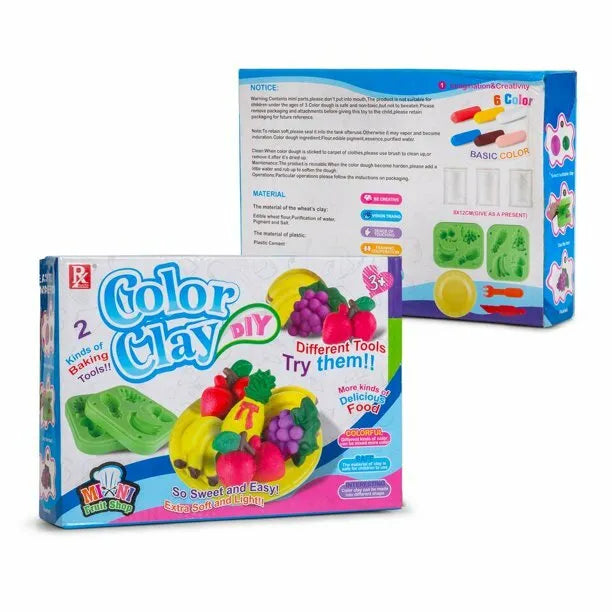 Clay, Play Dough Collection,  Kit Mini Fruit Shop image 0