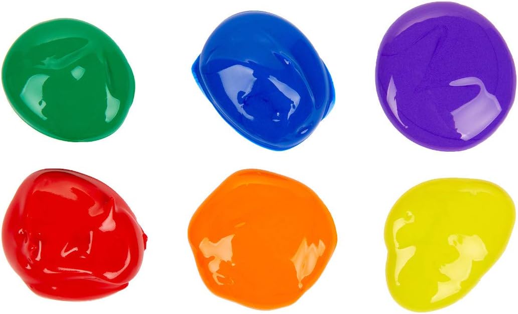 Crayola Washable Kids Paint Set Pack of 6 Bottles 2oz image 11