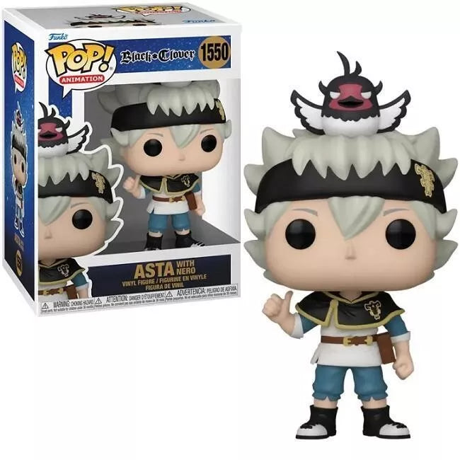 Funko Pop! Animation: Black Clover - Asta with Nero image 0