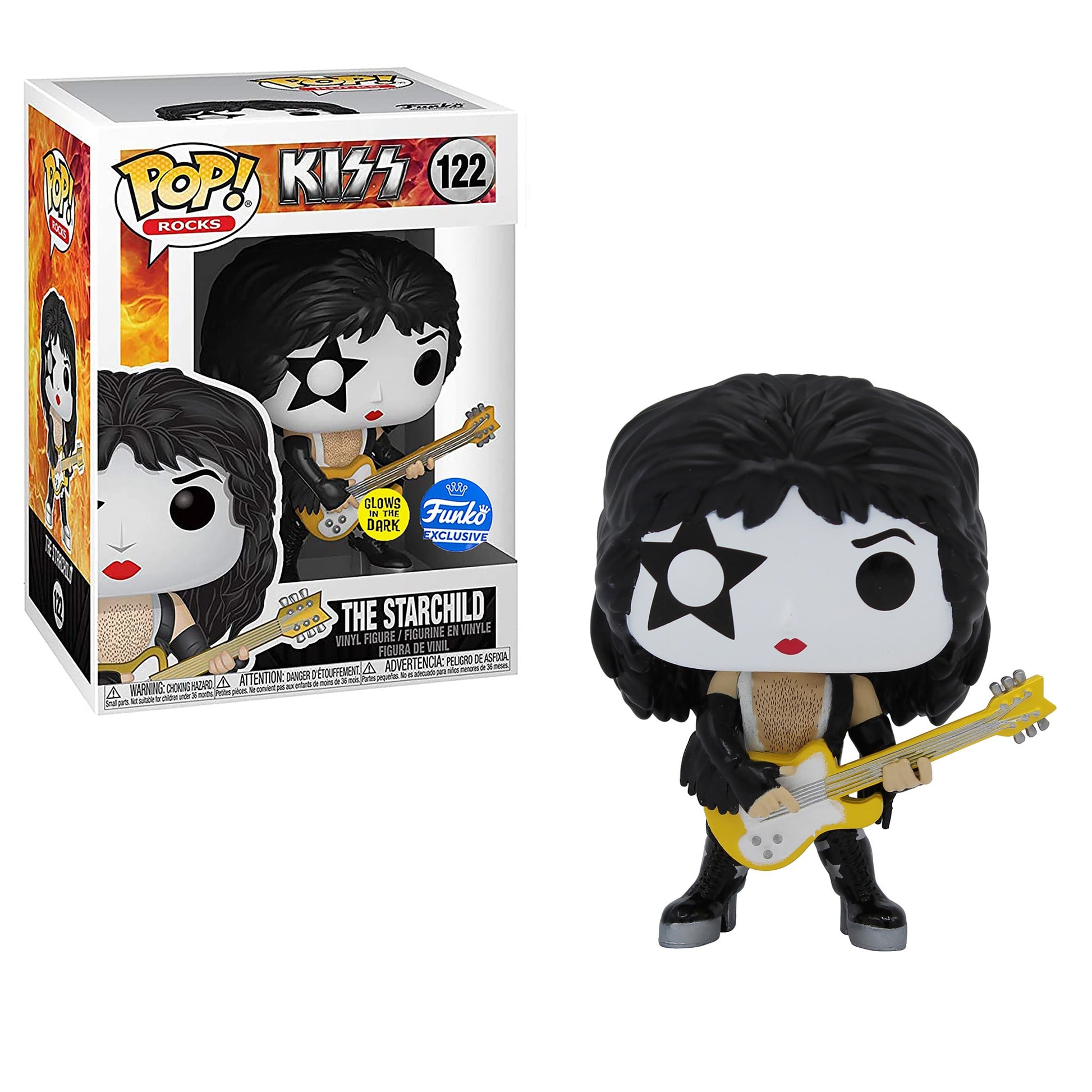 Funko POP! KISS: The Starchild - Glow in The Dark Collectible -Funko Exclusive image 0