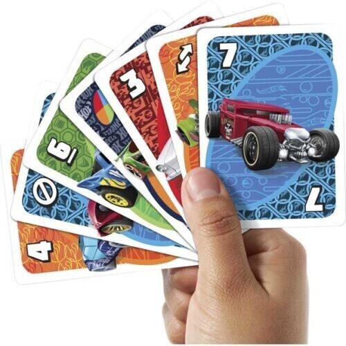 UNO Hot Wheels Graphics Card Game image 1