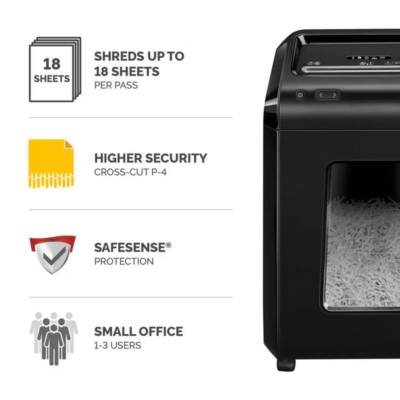 Fellowes 92Cs Cross Cut Shredder 18 Sheet