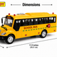 Grand autobus scolaire jaune