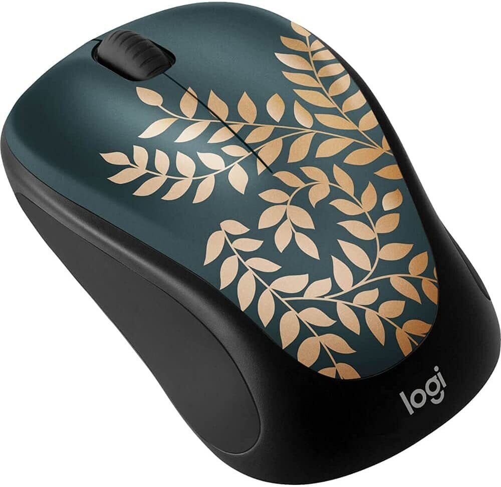 Logitech Mouse Stunning Golden Garden Design image 2