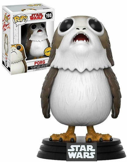 Funko Pop! Star Wars Porg Chase Limited Edition #198 image 0