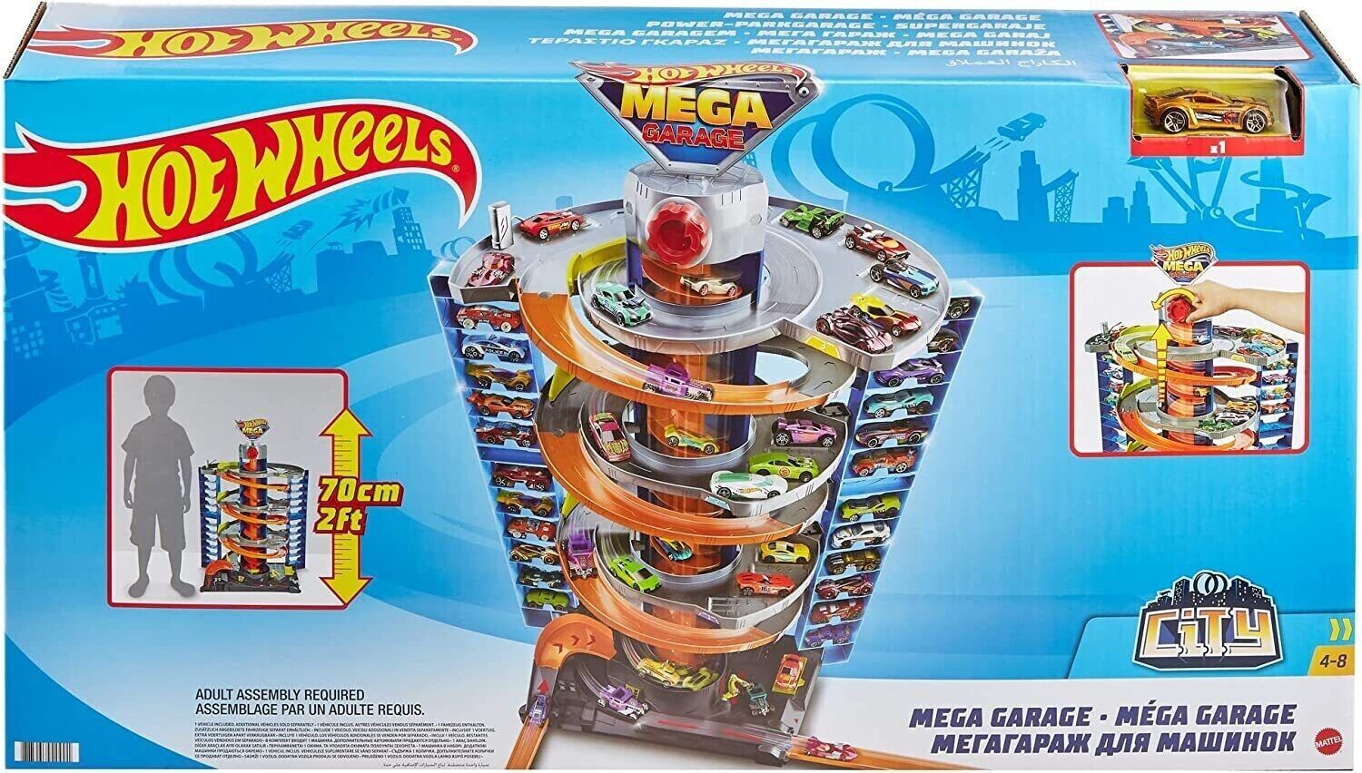 Hot Wheels City Mega Garage Playset image 0