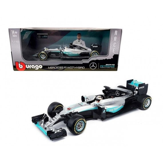 Mercedes AMG Petronas F1 W07 1:18 Diecast Model – Nico Rosberg image 0