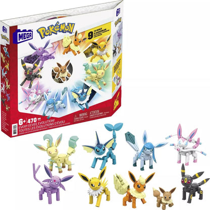 Mega Construx Pokémon Building Toy Kit Every Eevee Evolution! image 0