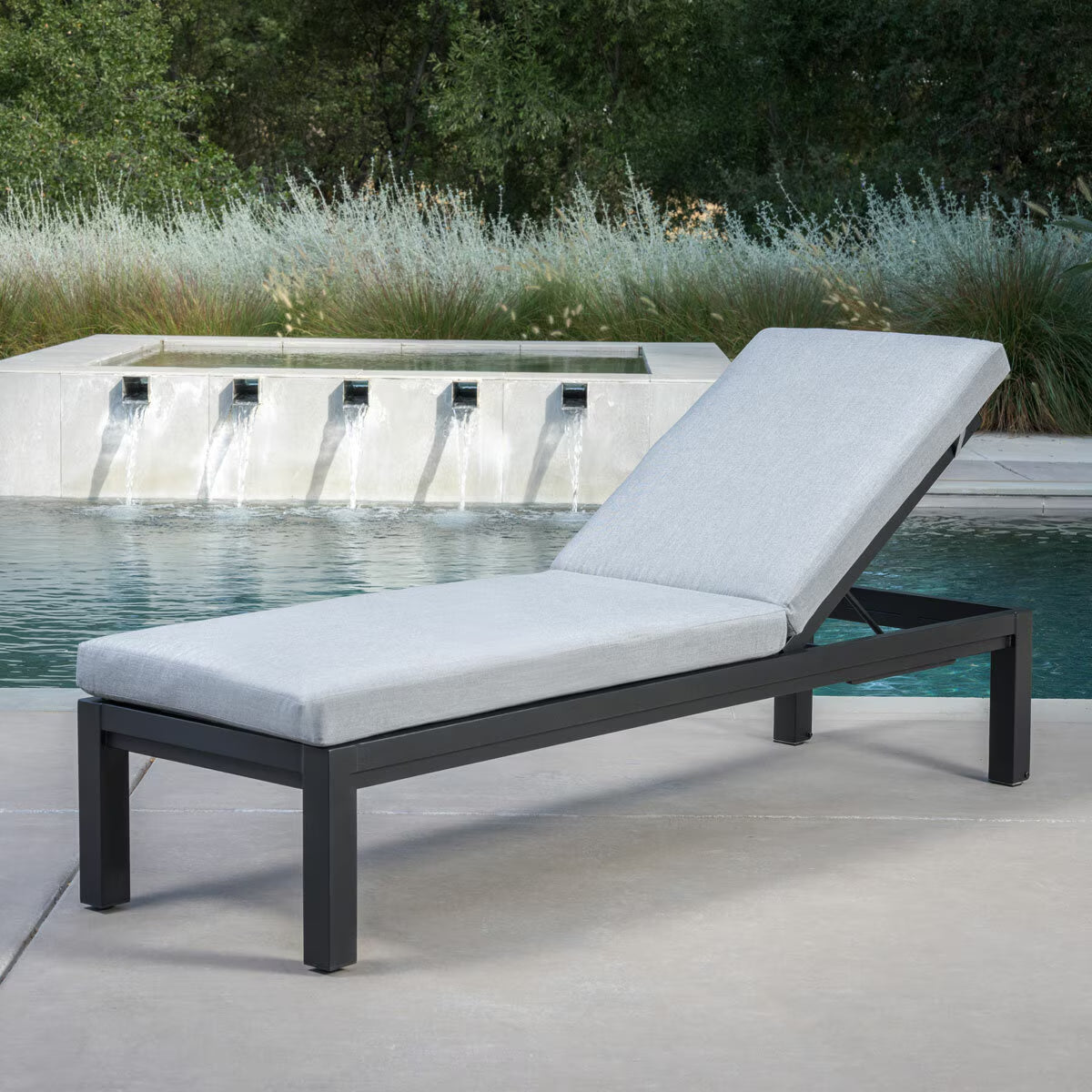 Sunvilla Cinder Cushioned Chaise Lounger - Set of 2