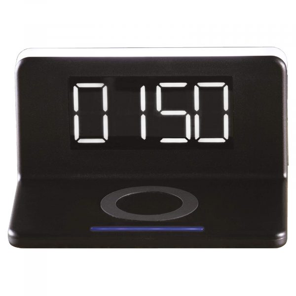 Daewoo Alarm Clock with Wireless Charging image 0