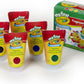 Crayola Washable Fingerpaint 6 Count Easy Squeeze Tubes image 3