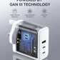 100W USB C Plug Power Delivery, USB-C Charger Gan III Fast Charge Lptop Charger for Iphone 17,Macbook Pro/Air, Galaxy S23/S21, Dell XPS 13, Note 20/10+, Steam Deck, White