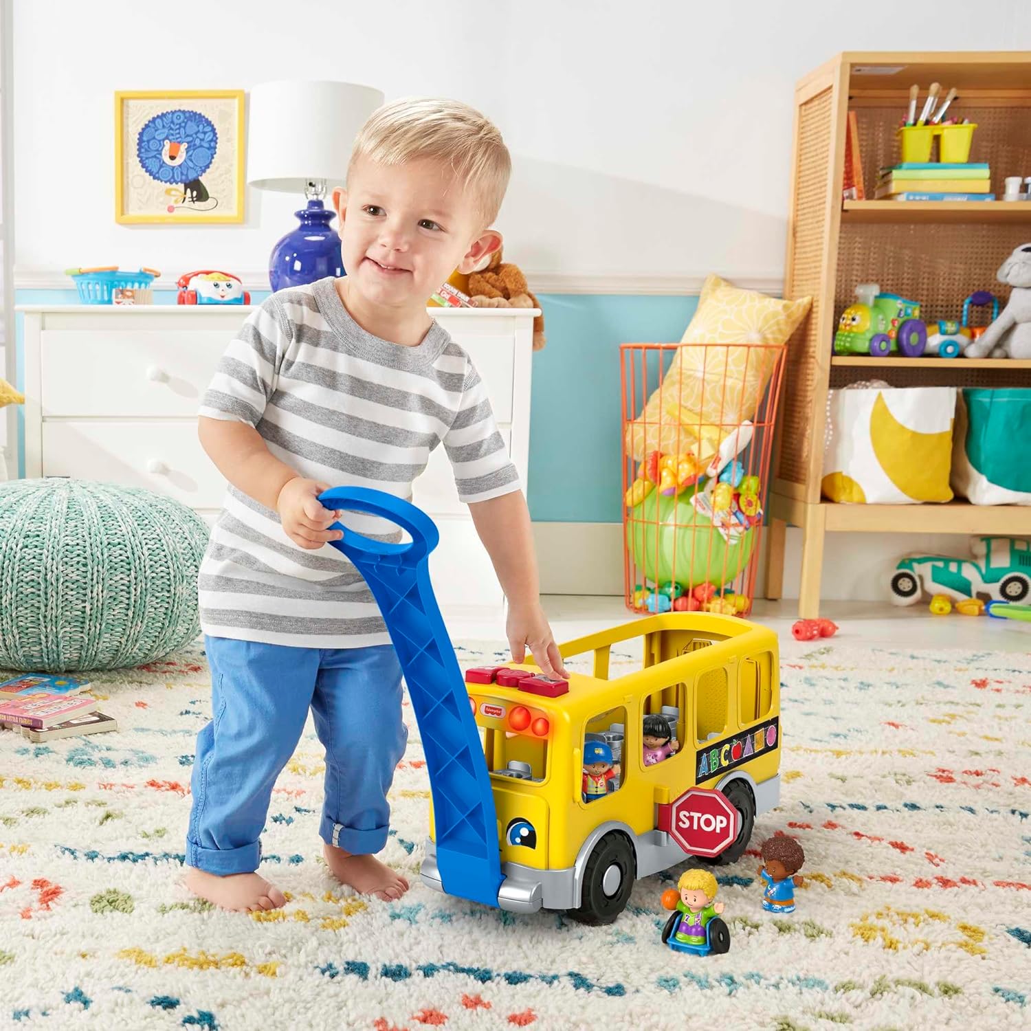 Fisher-Price Little People Big Pull Along School Bus image 9