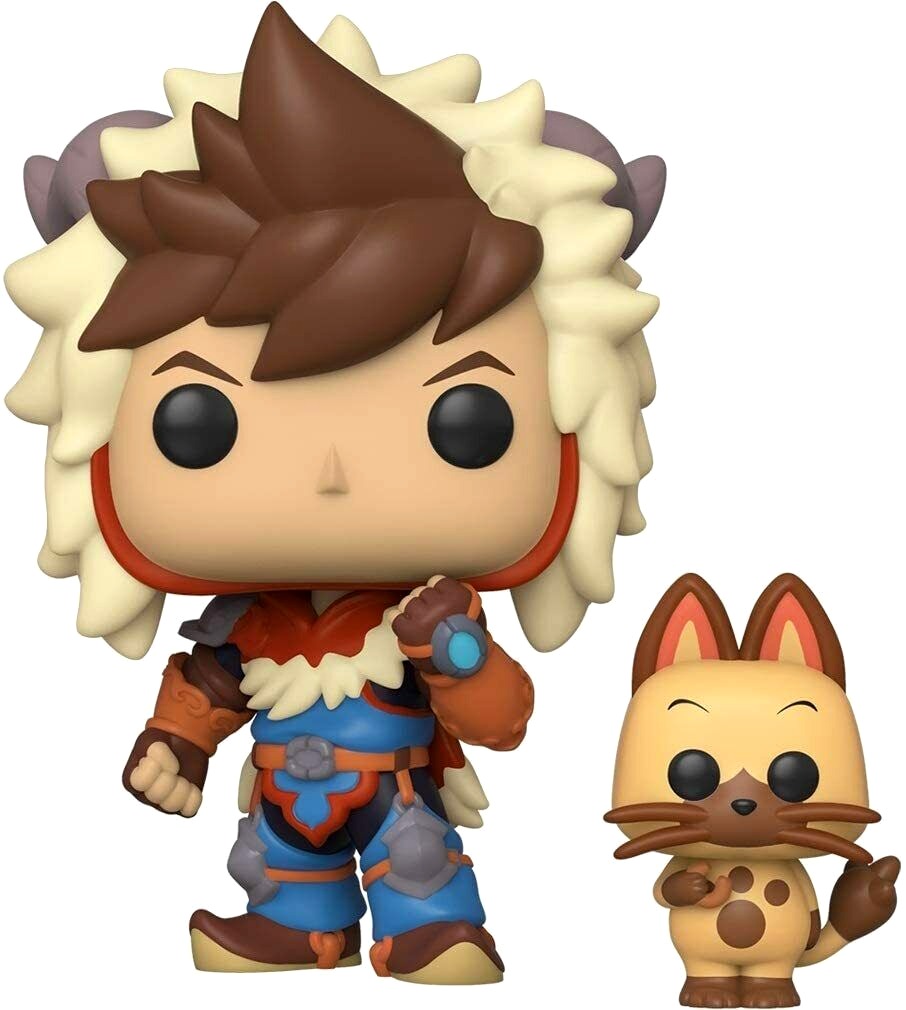 Funko POP Buddy Monster Hunter Lute w/ Navirou image 0