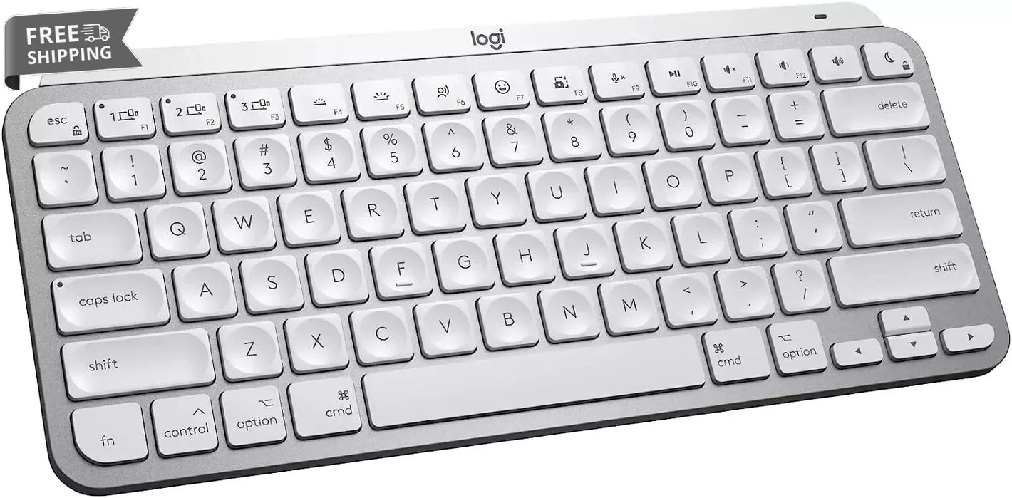 Logitech MX Keys Mini for Mac Minimalist Illuminated Keyboard, Compact US LAYOUT image 0
