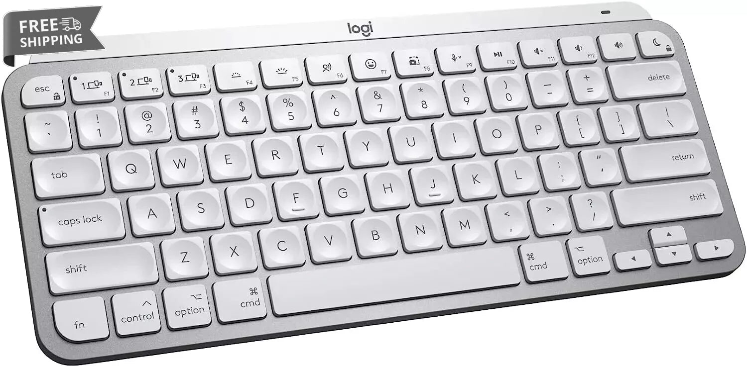 Logitech MX Keys Mini for Mac Minimalist Illuminated Keyboard, Compact US LAYOUT image 0