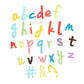 Push Easy Lowercase Script Alphabet & Symbols Cutters –Cake & Fondant Decorating image 1