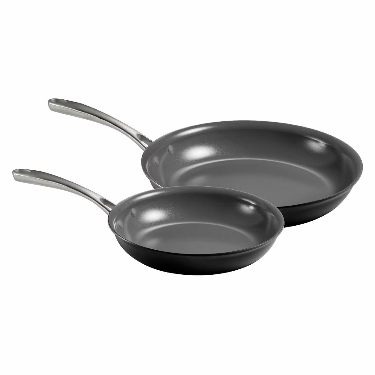 Tramontina Ceramic Hard Anodised Fry Pan Set, 2 Piece image 0