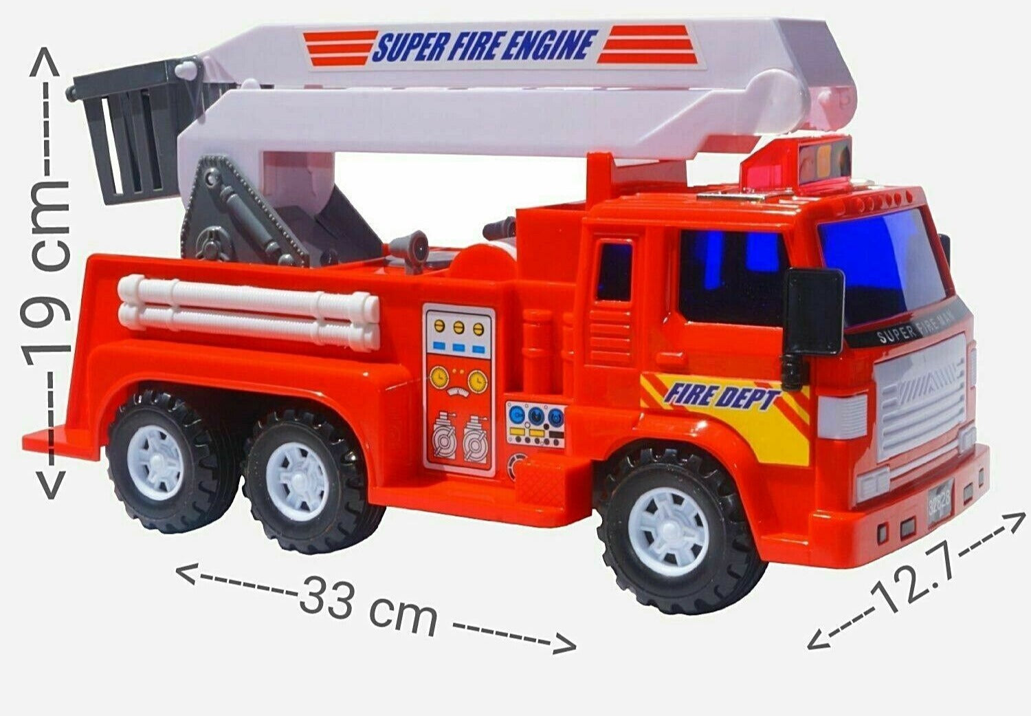 Big Daddy Fire Engine Truck Rescue Vehicle image 3