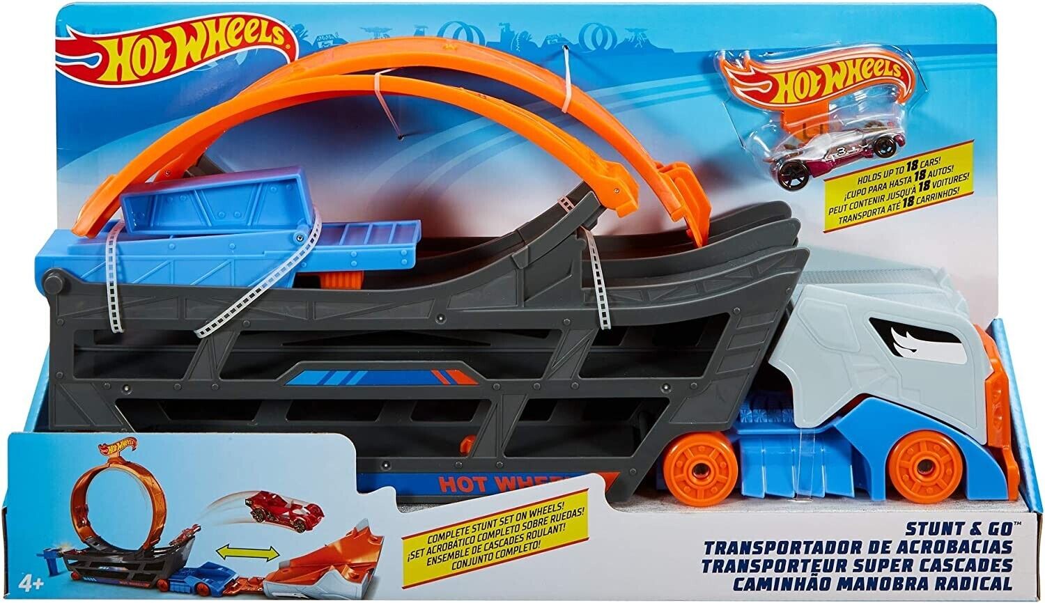 Hot Wheels Stunt & Go Transforming Track image 5