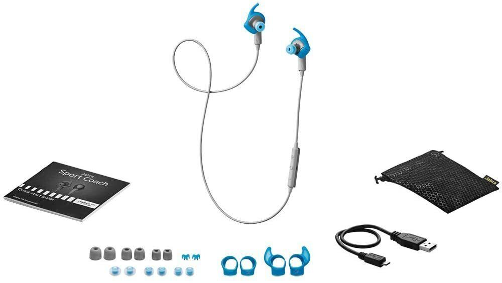 Jabra Sport Coach Activity Tracker; Built In Trainer Wireless Bluetooth Earbuds image 1