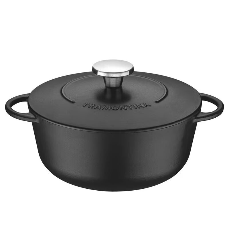 Tramontina Enamelled Cast Iron Casserole Dish, 24Cm / 4.0L