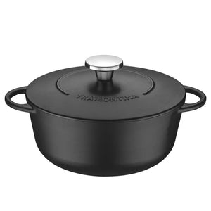 Tramontina Enamelled Cast Iron Casserole Dish, 24Cm / 4.0L