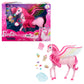 Barbie A Touch of Magic Pink Pegasus with Puppy, Winged Horse Toys image 0