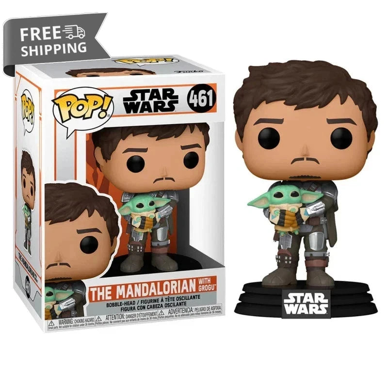 Funko POP! Star Wars: The Mandalorian - Mando Holding Child image 0