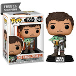 Funko POP! Star Wars: The Mandalorian - Mando Holding Child image 0