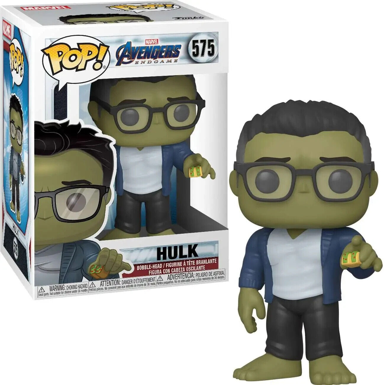 Funko POP! Marvel Avengers Endgame Hulk with tacos #575 image 0