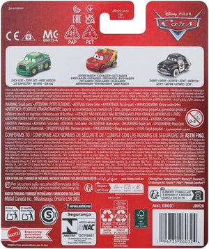 Disney Pixar Cars Mini Racers Rotor 3-Pack Die-Cast Metal Vehicles image 2