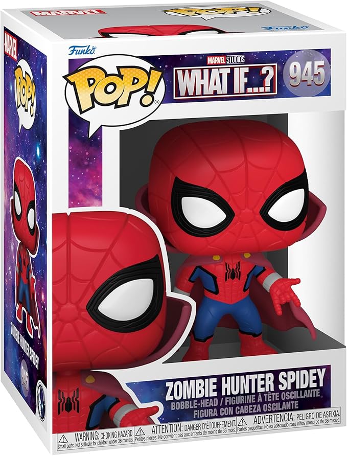 Funko Pop! Marvel: What If...? Zombie Hunter Spidey image 2