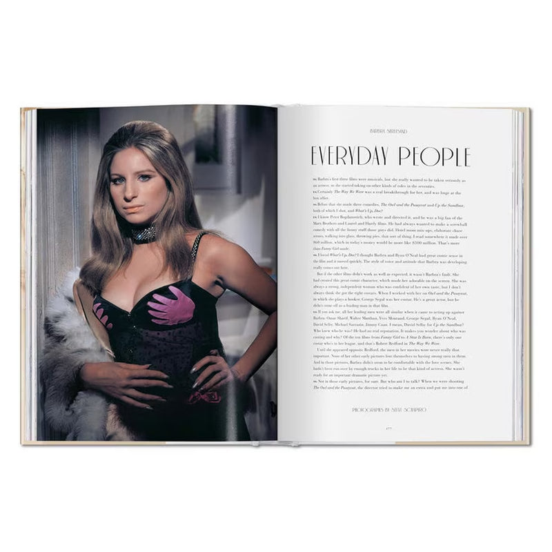 Barbra Streisand. Steve Schapiro & Lawrence Schiller by Lawrence Grobel