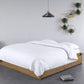 Panda 100% Bamboo White Duvet Cover Set, King