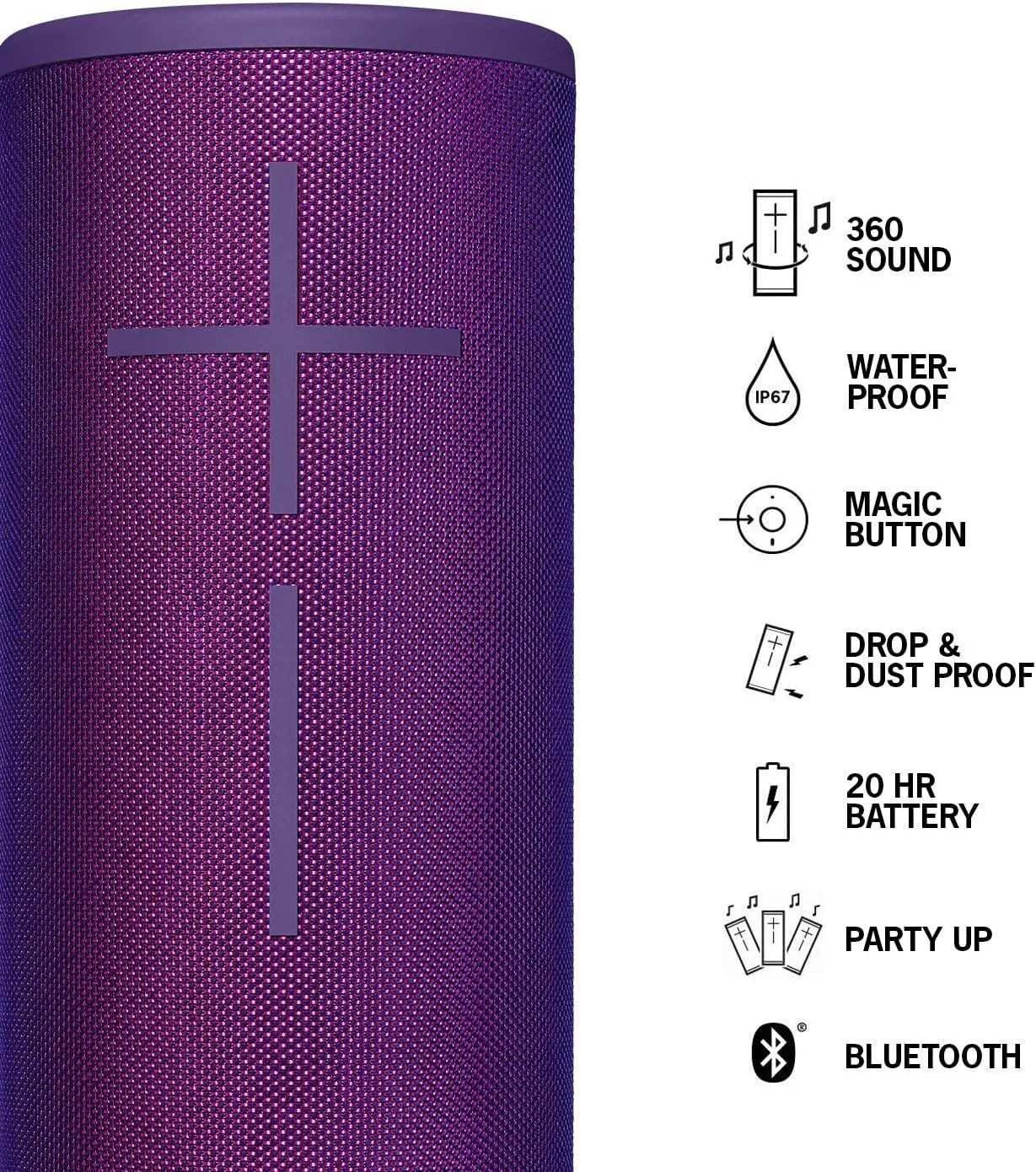 Ultimate Ears Megaboom 3 Bluetooth Speaker Powerful Sound image 7