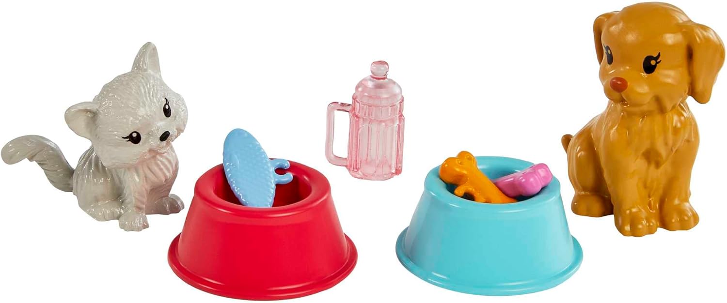 Barbie Chelsea Doll and Accessories Pet Vet Playset with Doll & 4 Animals image 7