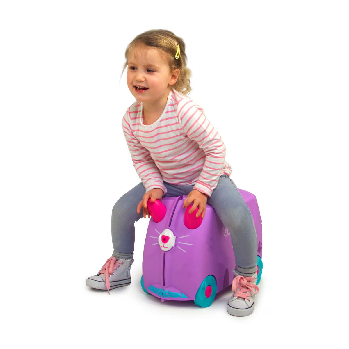 Trunki Ride on Hardside Case, Cassie the Cat image 2